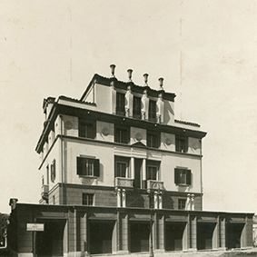 Villino Cappellini in via Mecenate 8E, Roma